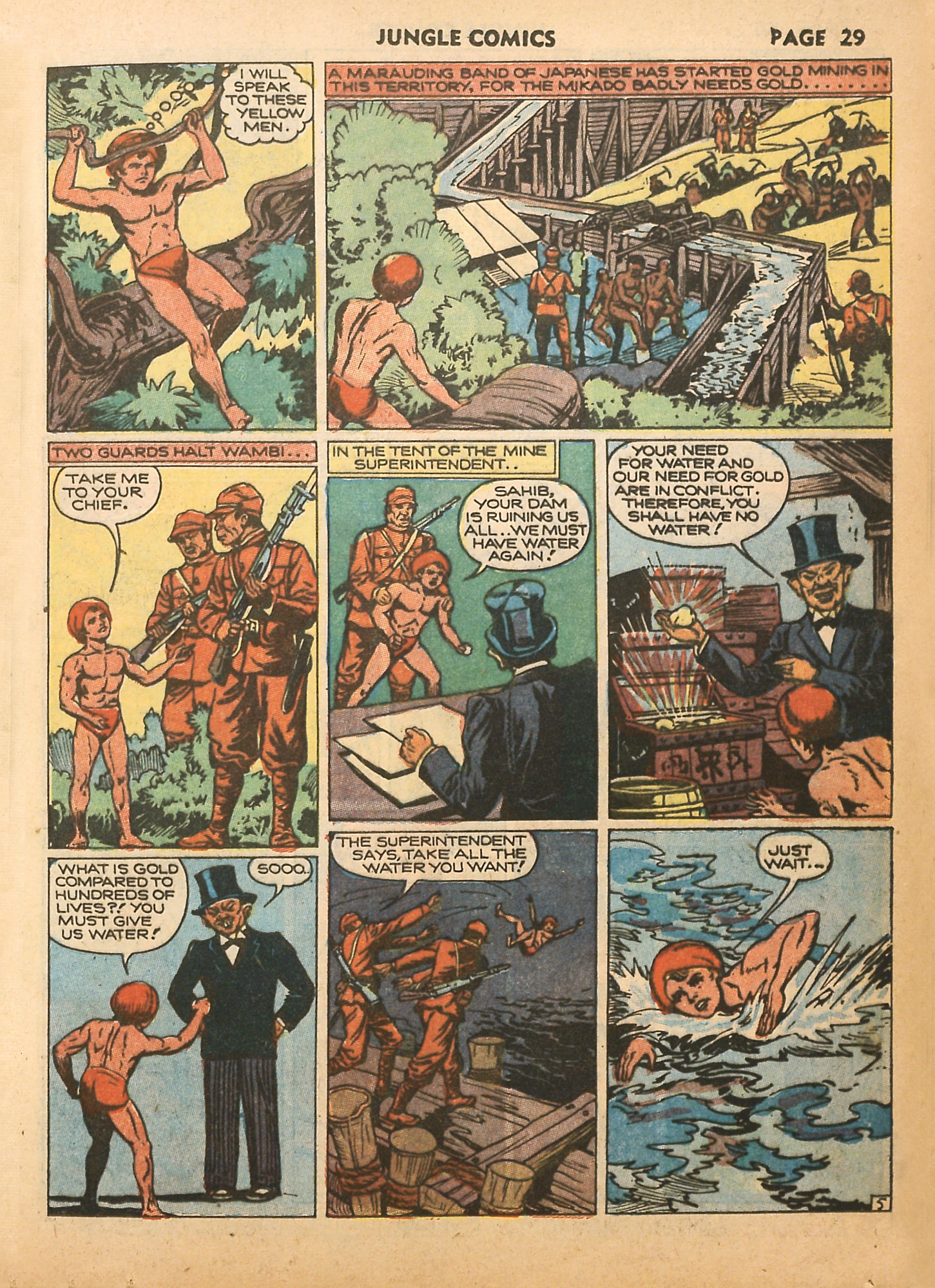 Read online Jungle Comics comic -  Issue #13 - 31