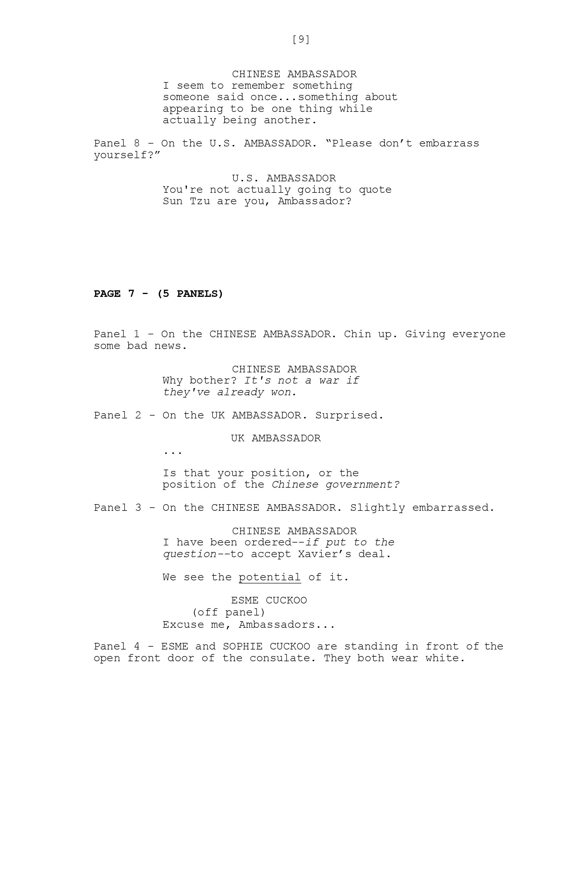 Read online House of X comic -  Issue # _Director's Cut - 76