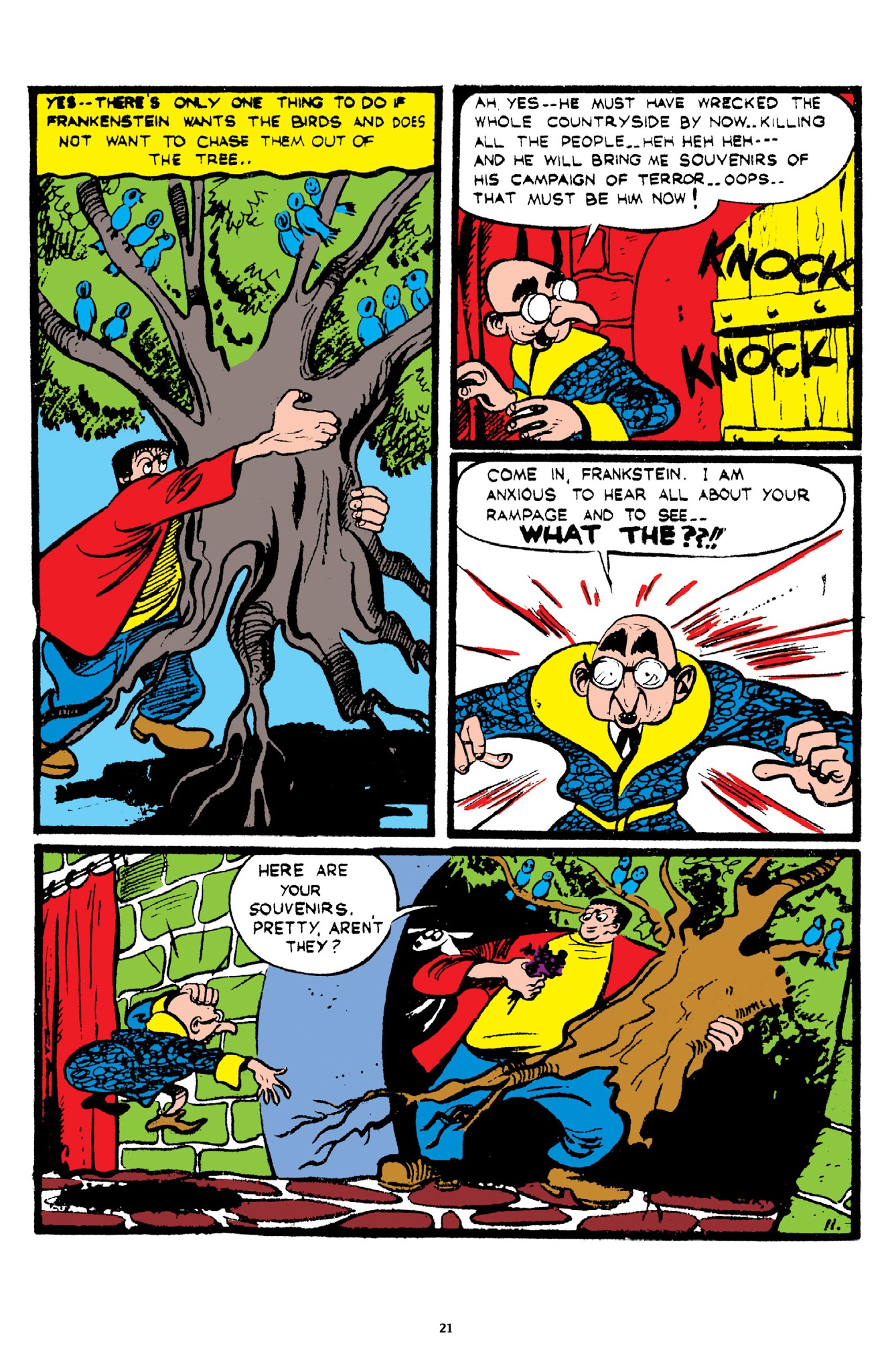 Read online Frankenstein: The Mad Science of Dick Briefer comic -  Issue # TPB - 22