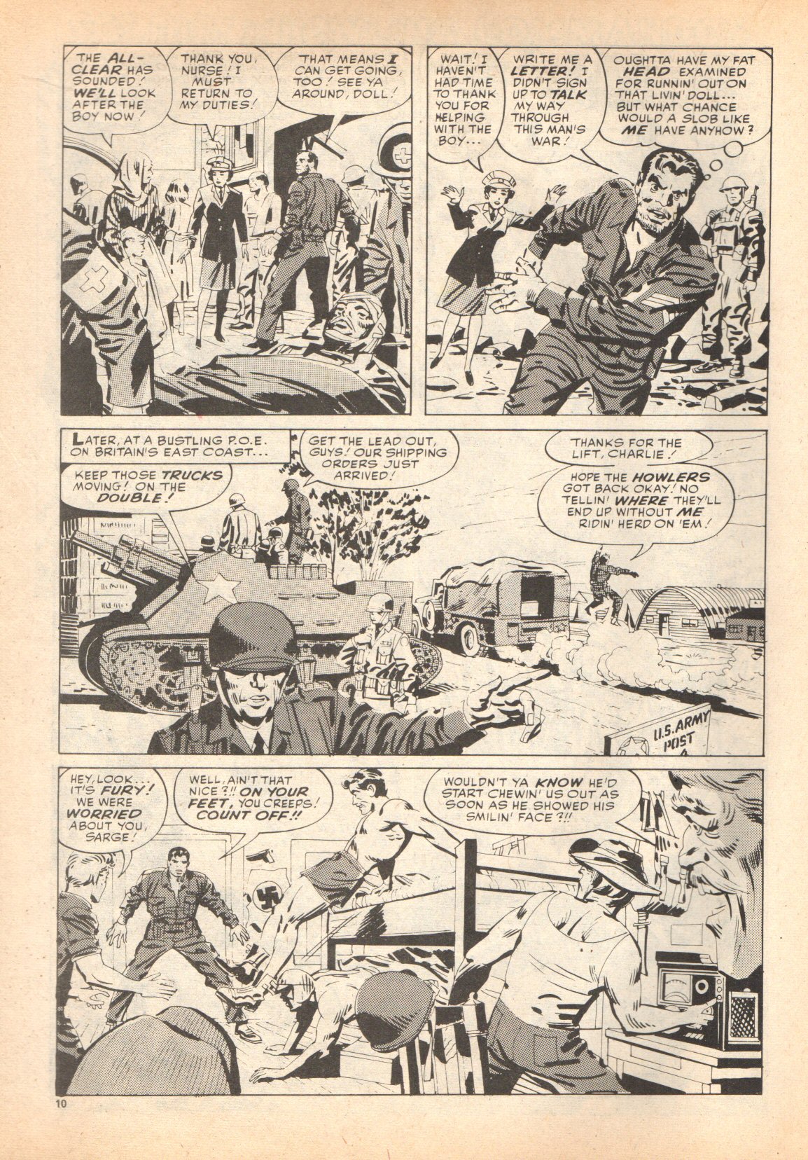 Read online Fury (1977) comic -  Issue #5 - 10