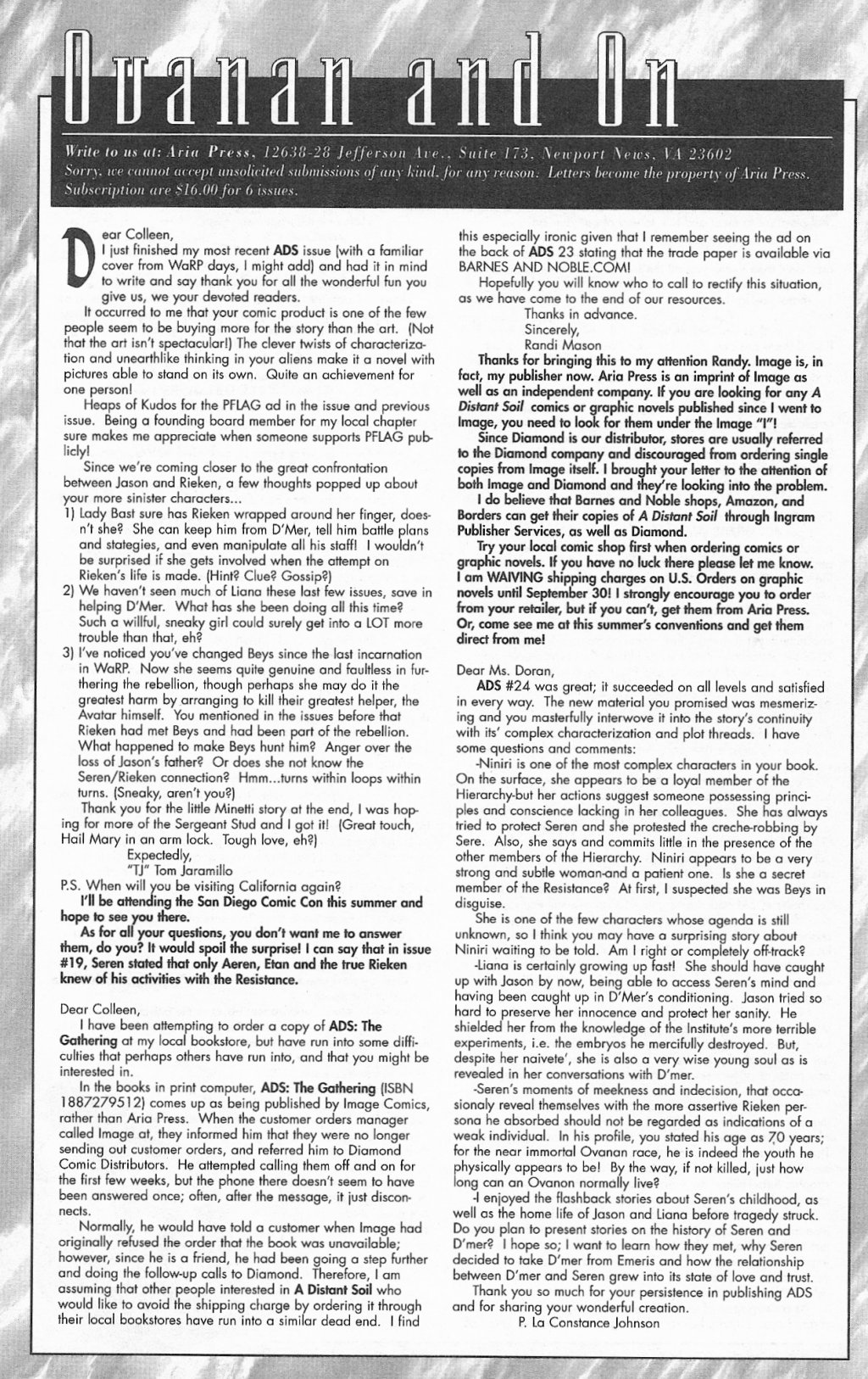 Read online A Distant Soil comic -  Issue #25 - 21