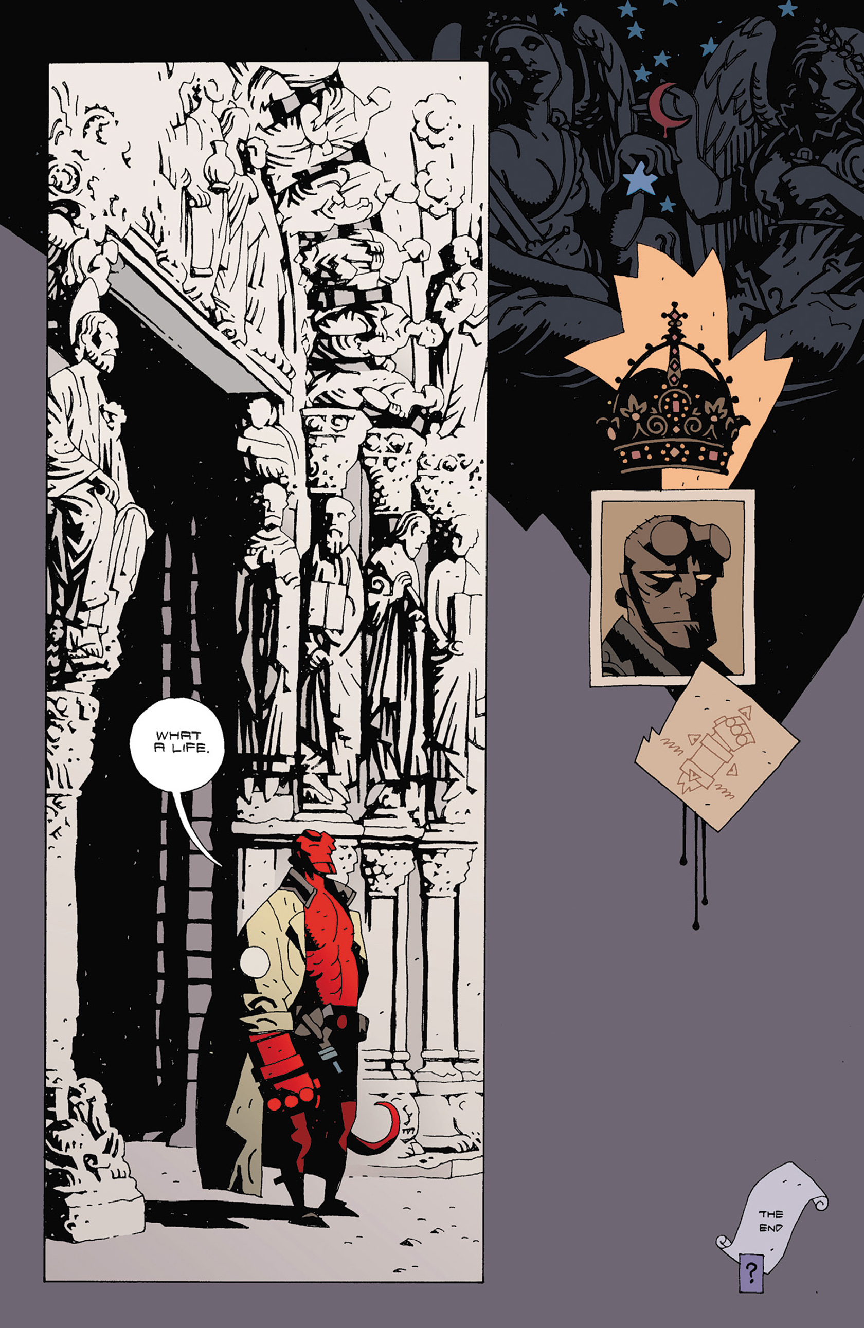 Read online Hellboy: The Right Hand of Doom comic -  Issue # TPB - 75