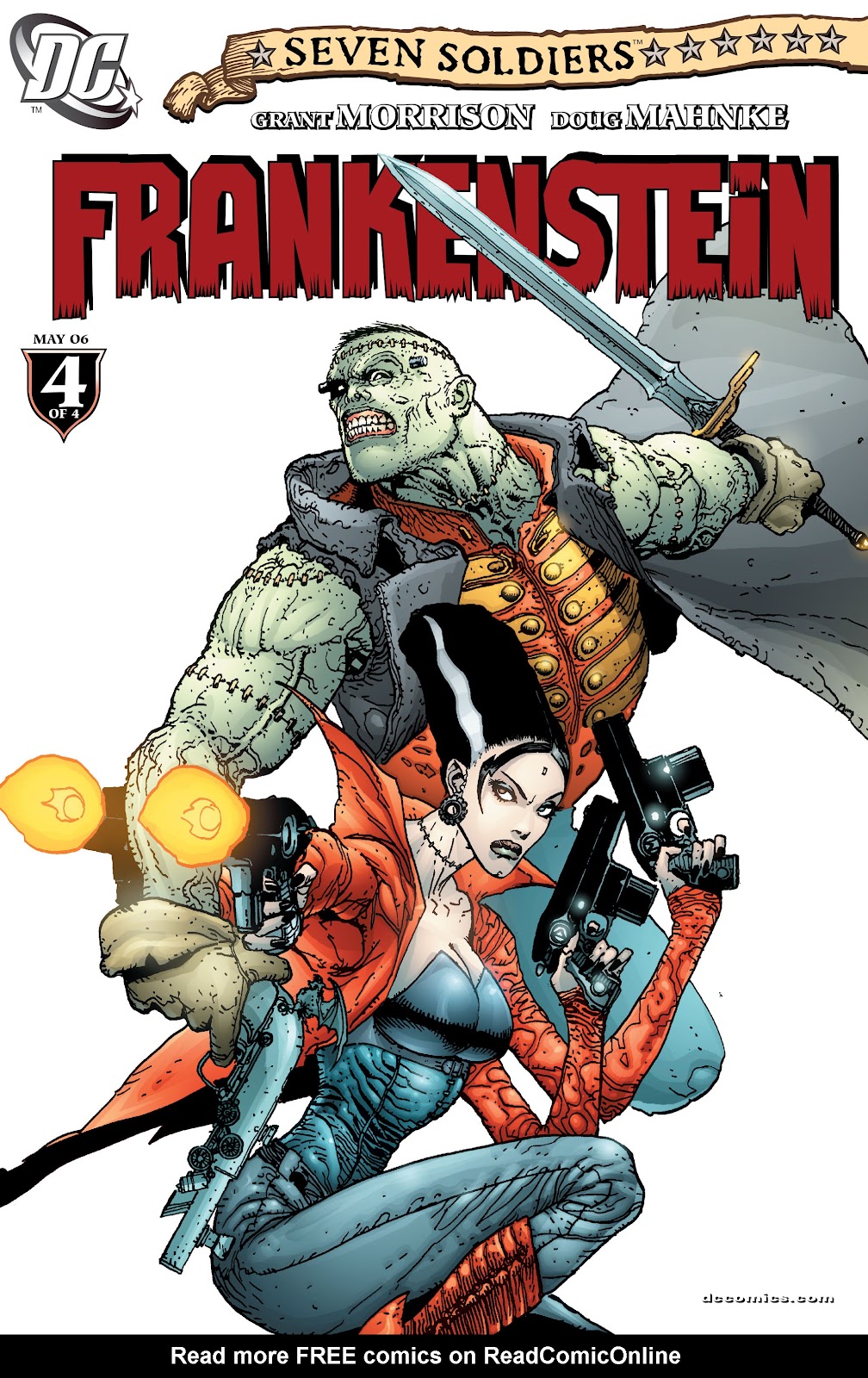 Seven Soldiers: Frankenstein issue 4 - Page 1