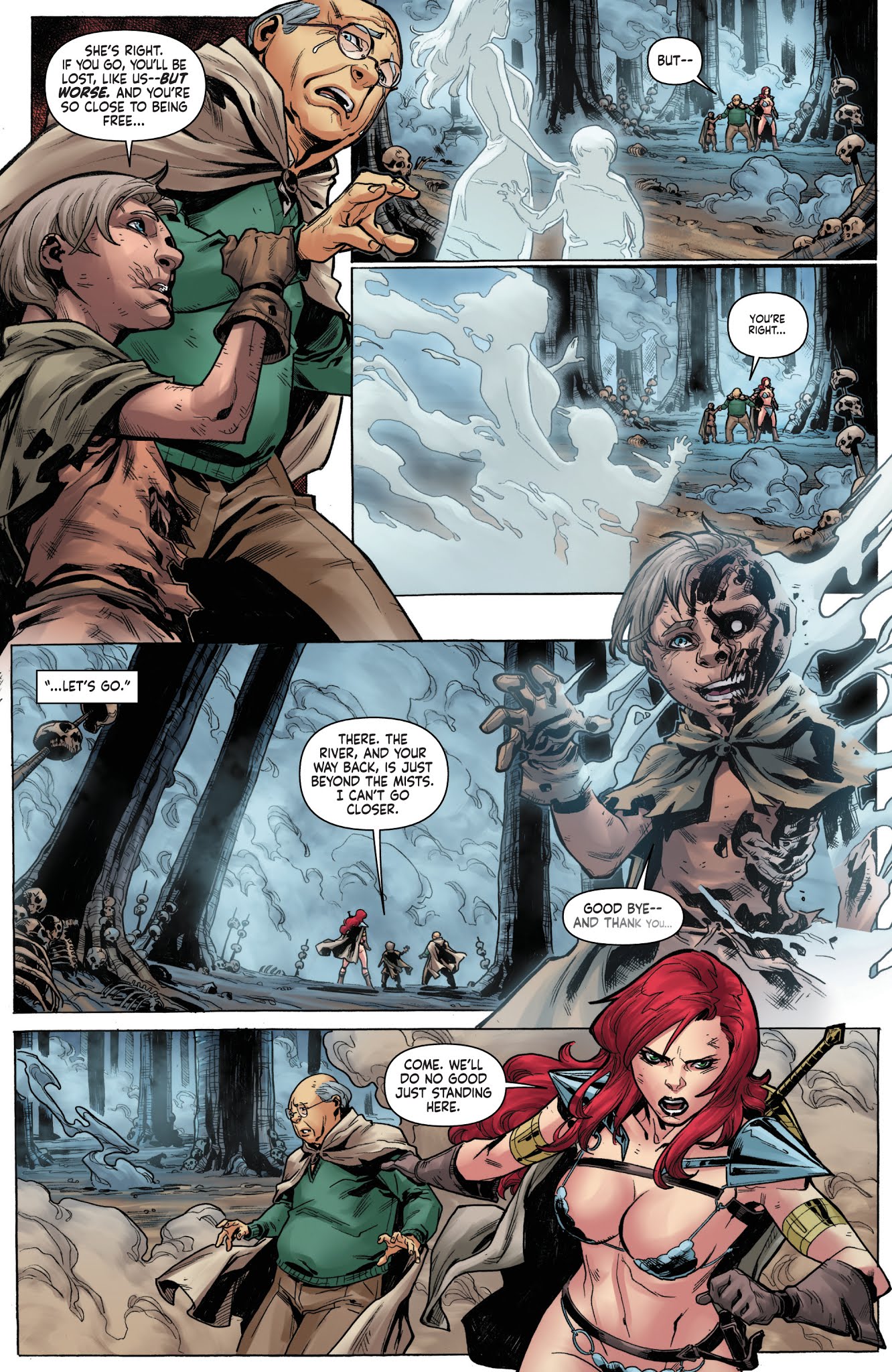 Read online Red Sonja Vol. 4 comic -  Issue # _TPB 3 (Part 1) - 49