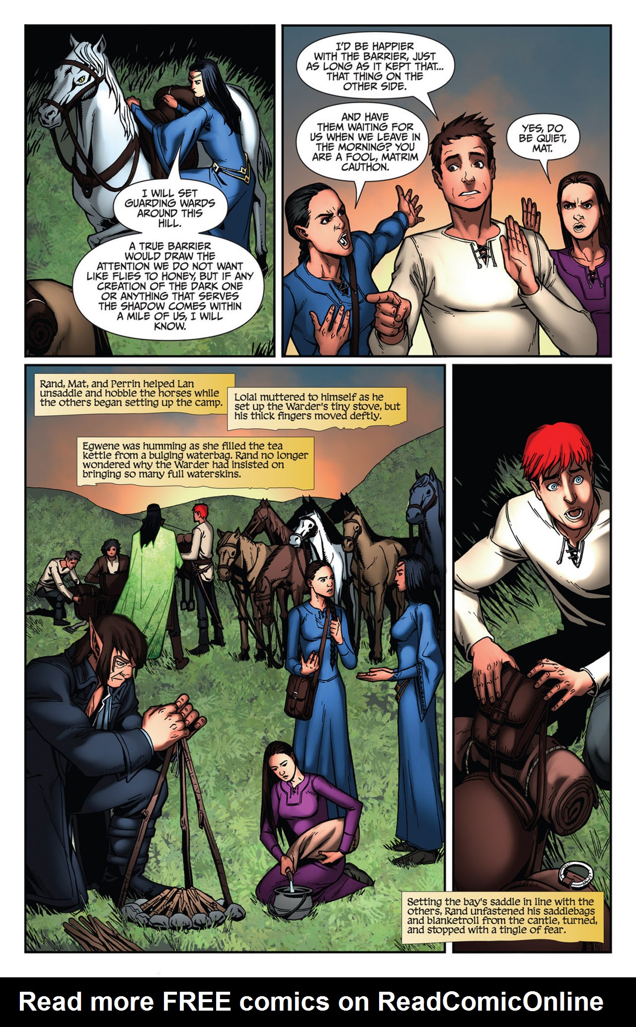 Read online Robert Jordan's Wheel of Time: The Eye of the World comic -  Issue #32 - 19