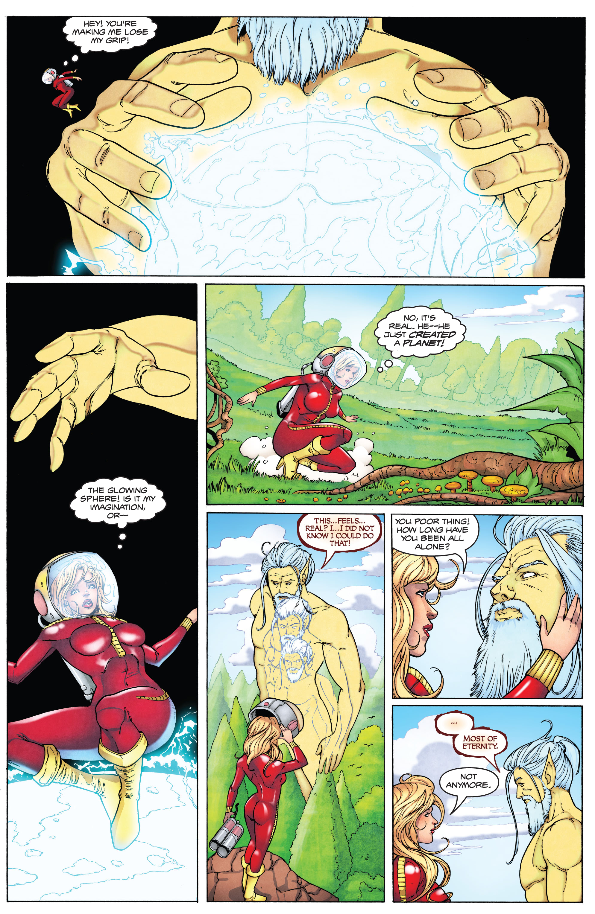 Read online Barbarella: The Center Cannot Hold comic -  Issue #4 - 19