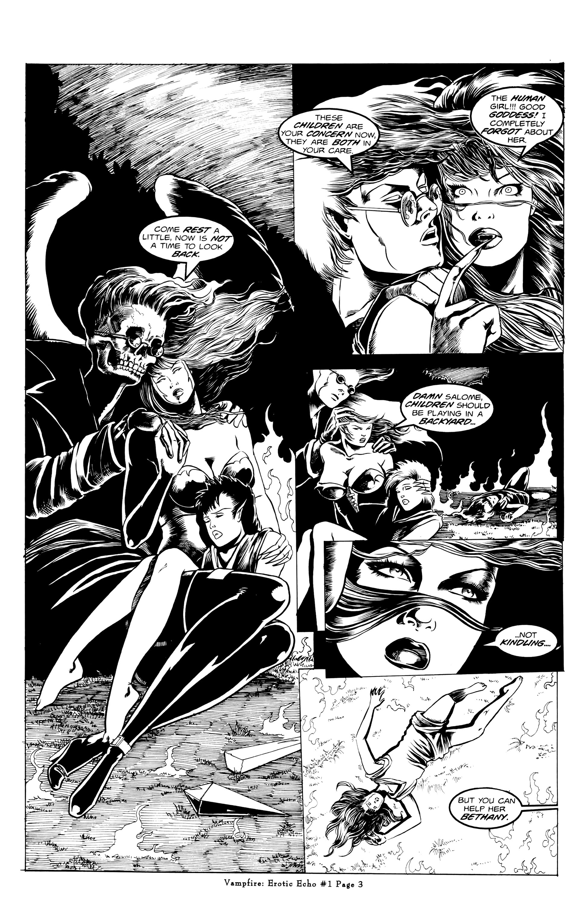 Read online Vampfire: Erotic Echo comic -  Issue #1 - 5