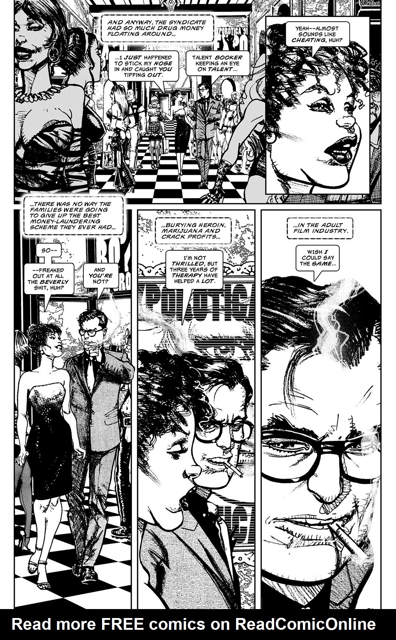 Read online Black Kiss II comic -  Issue #5 - 15