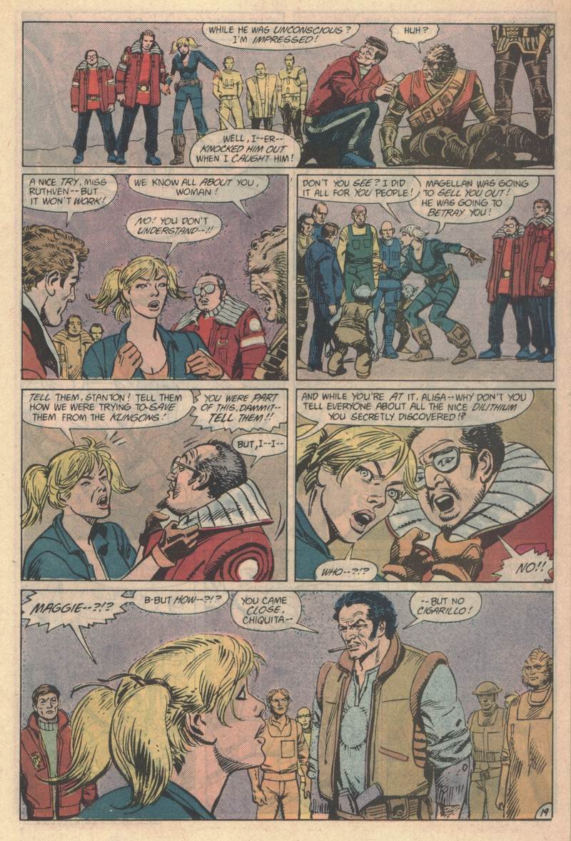 Read online Star Trek (1984) comic -  Issue #32 - 20