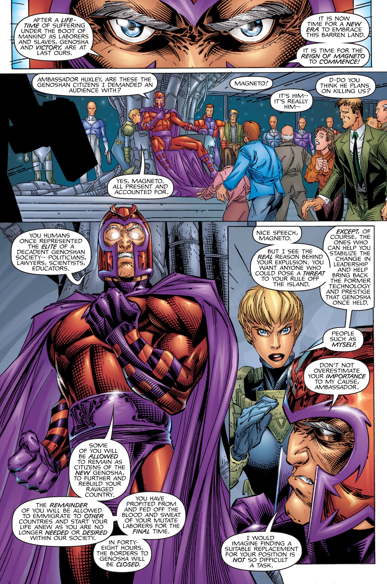 Read online Magneto Rex comic -  Issue #3 - 16