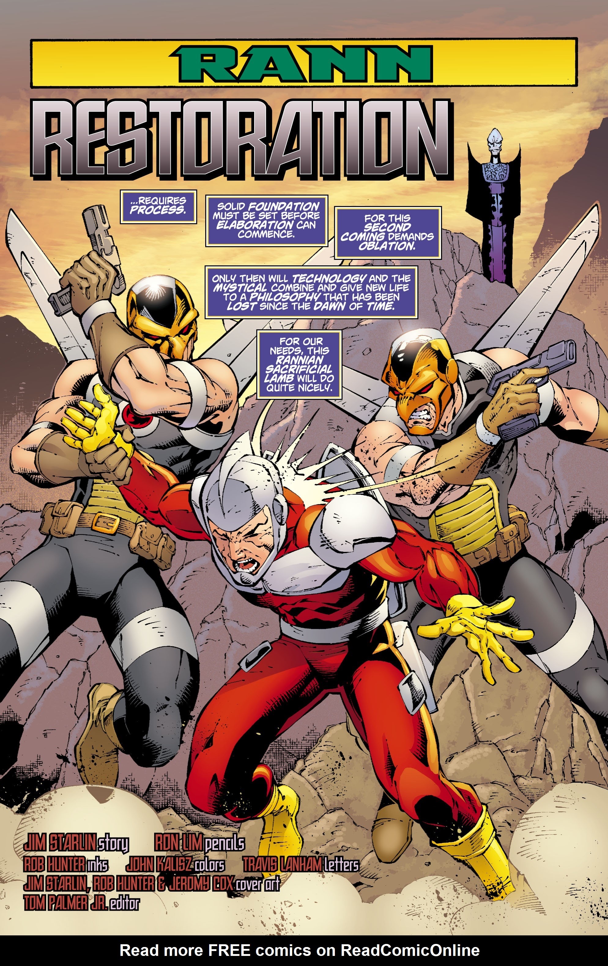 Read online Rann/Thanagar Holy War comic -  Issue #3 - 2