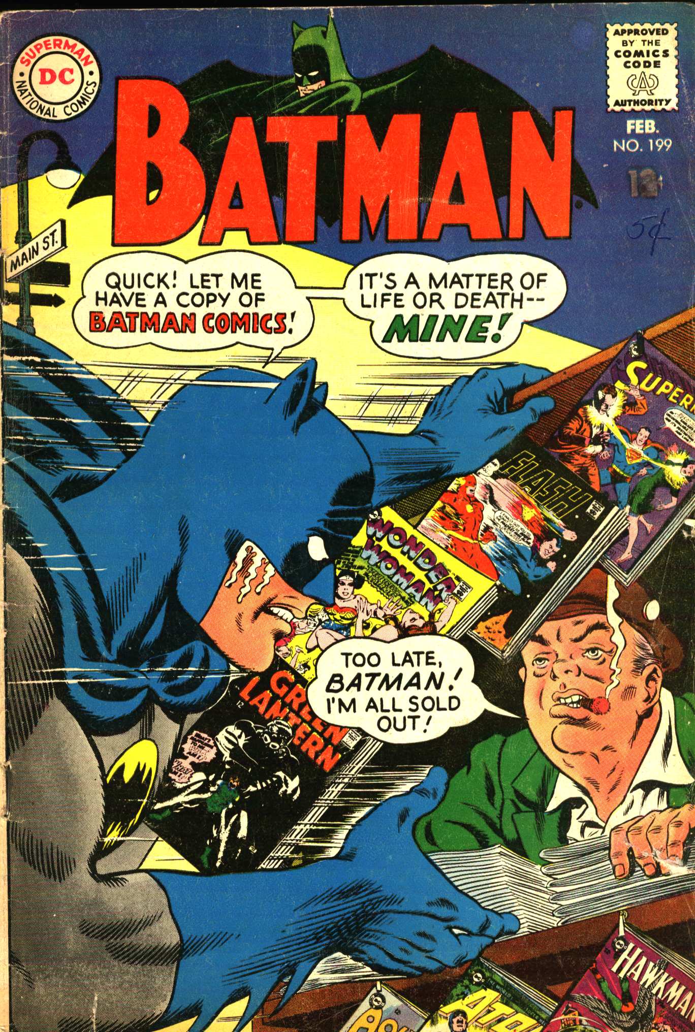 Read online Batman (1940) comic -  Issue #199 - 1