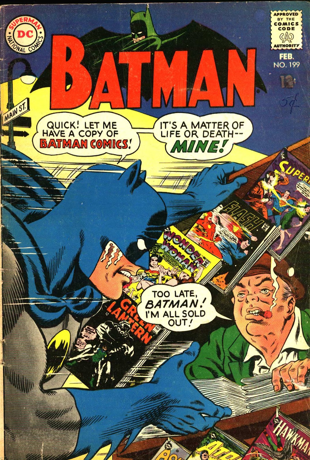 Batman (1940) issue 199 - Page 1