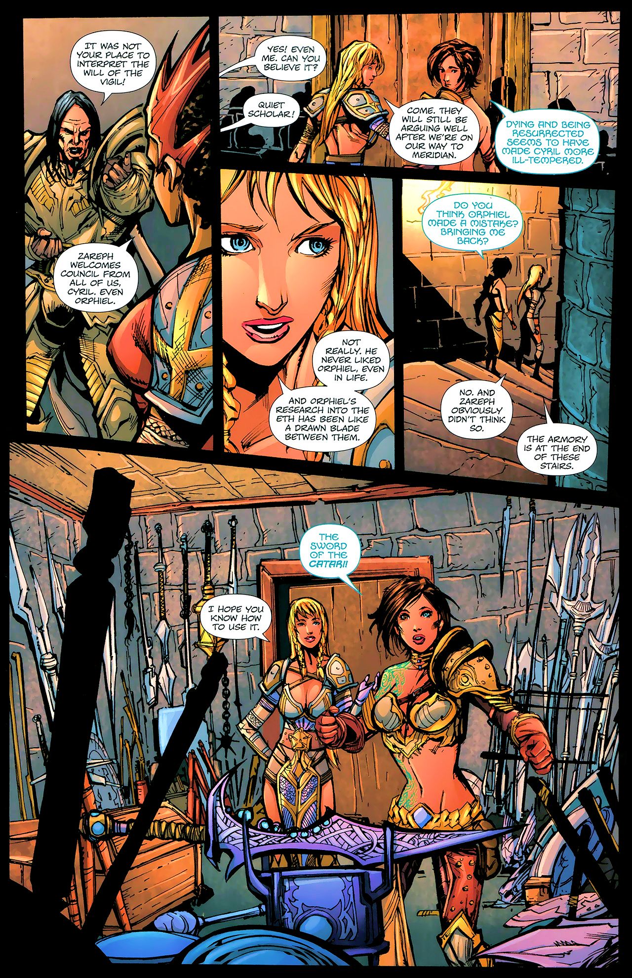 Read online Telara Chronicles comic -  Issue #2 - 7