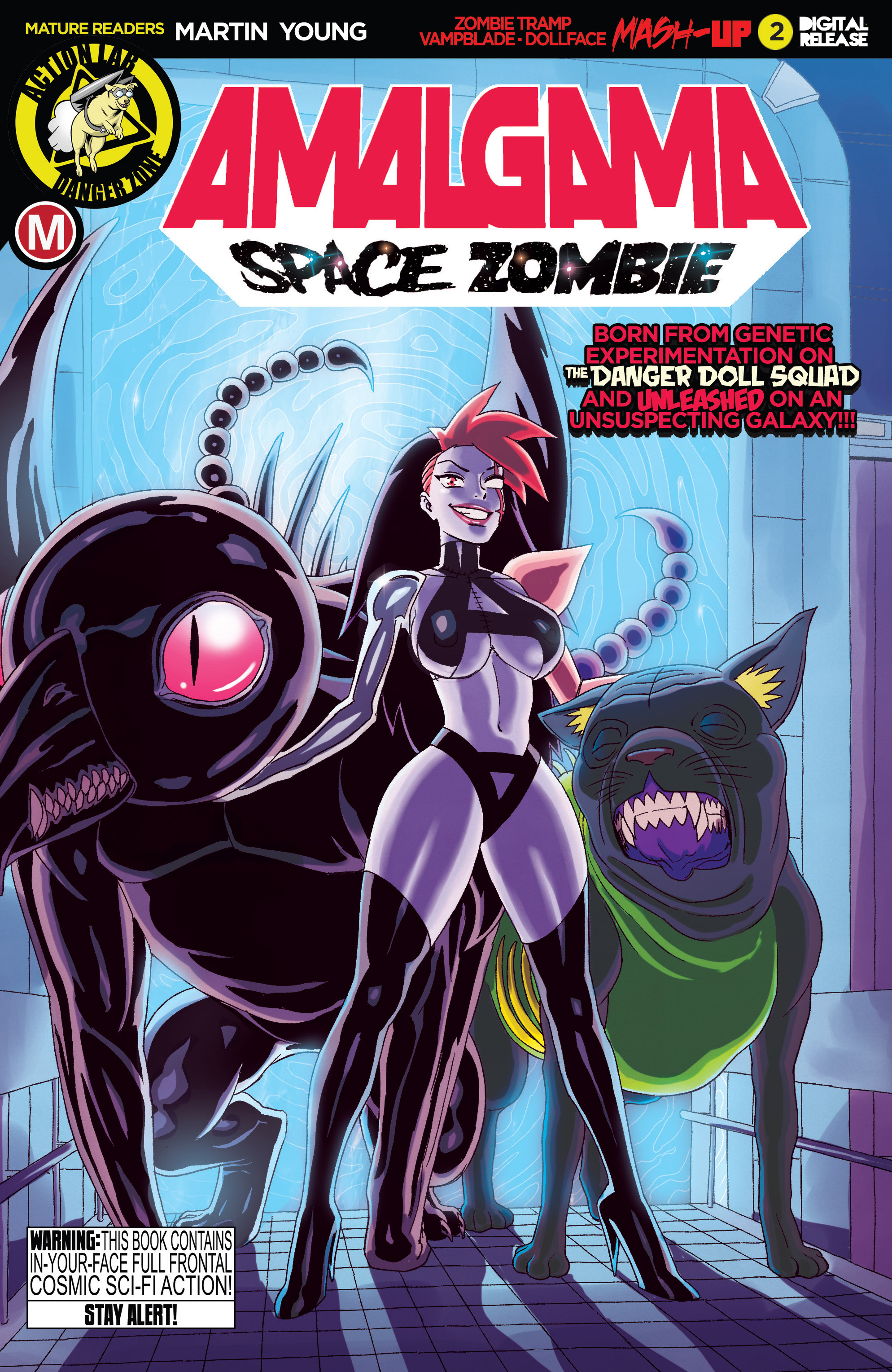 Read online Amalgama: Space Zombie comic -  Issue #2 - 1
