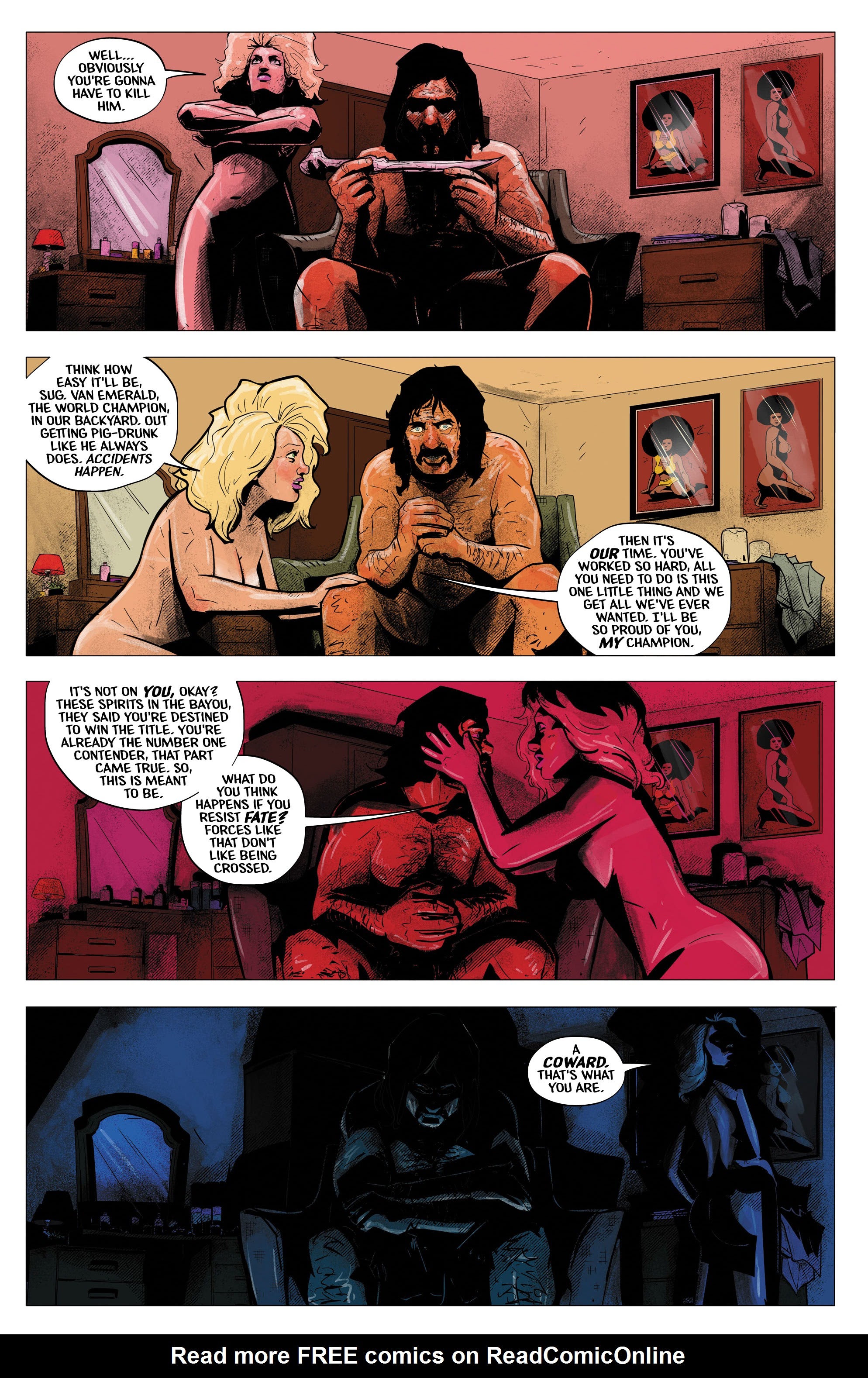 Read online The Crimson Cage comic -  Issue #1 - 16