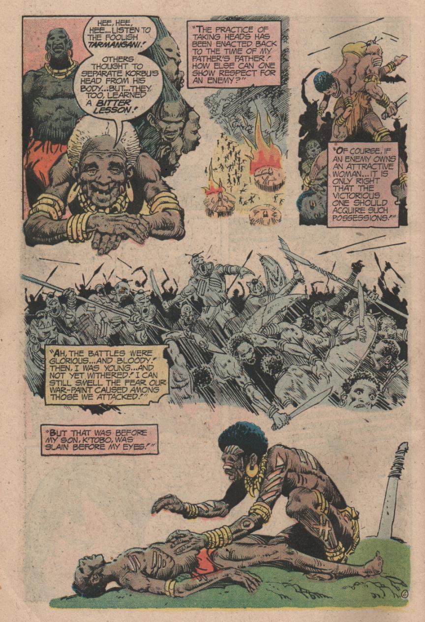 Read online Tarzan (1972) comic -  Issue #239 - 7