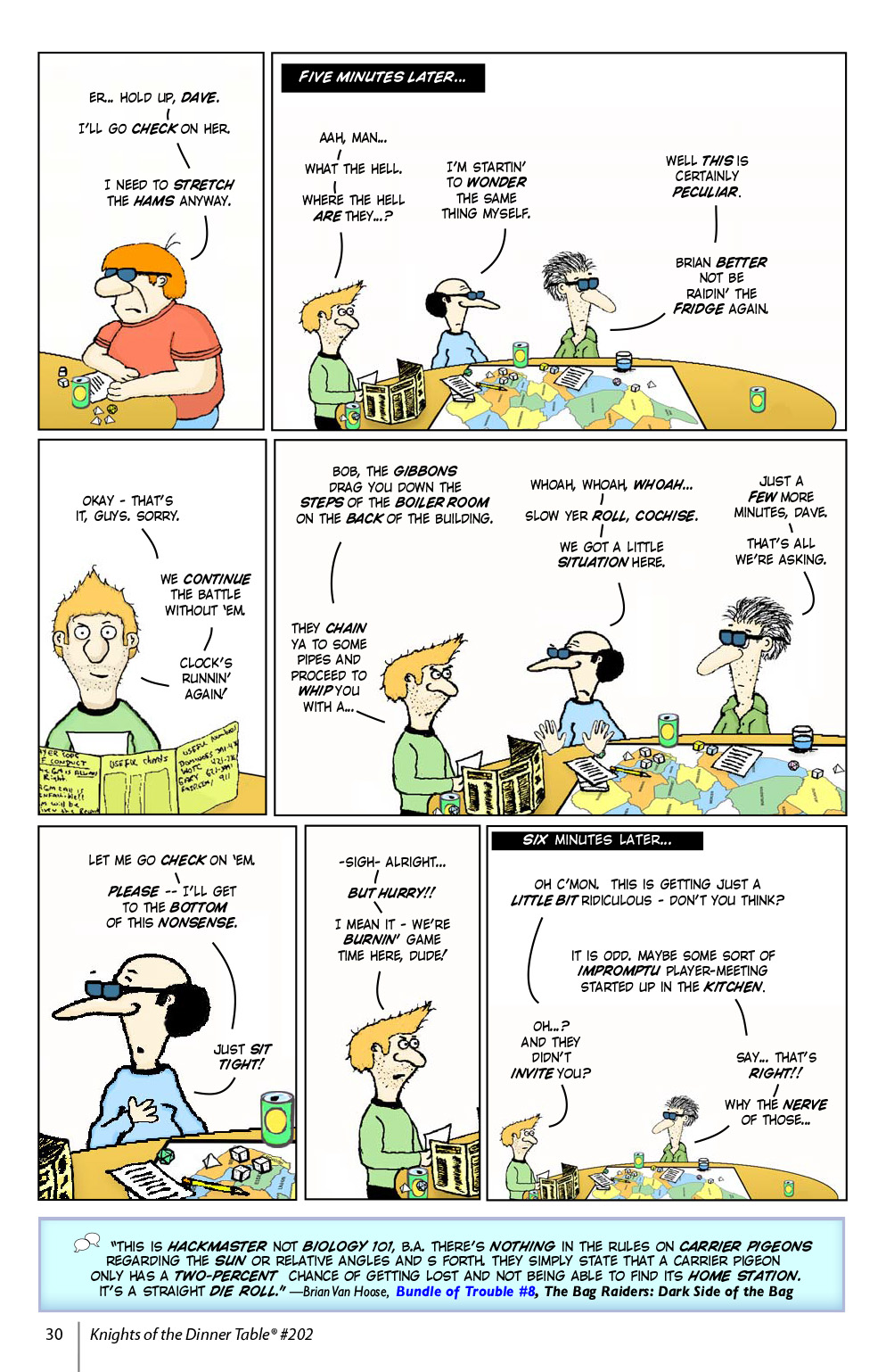 Read online Knights of the Dinner Table comic -  Issue #202 - 32