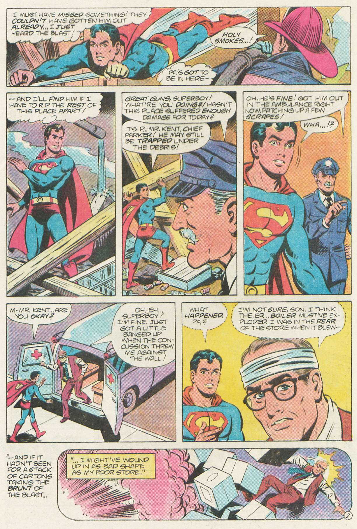 The New Adventures of Superboy 49 Page 2