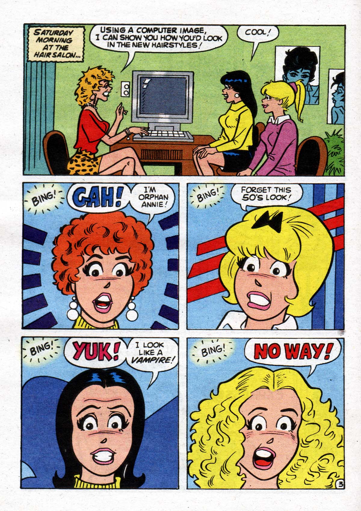 Read online Betty and Veronica Digest Magazine comic -  Issue #135 - 61
