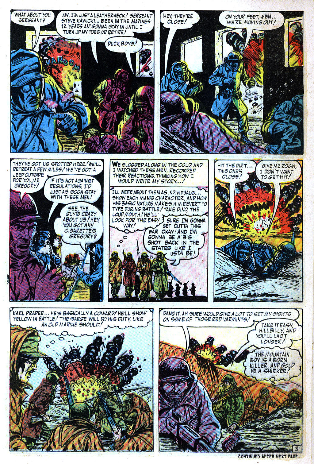 Read online War Comics comic -  Issue #7 - 22