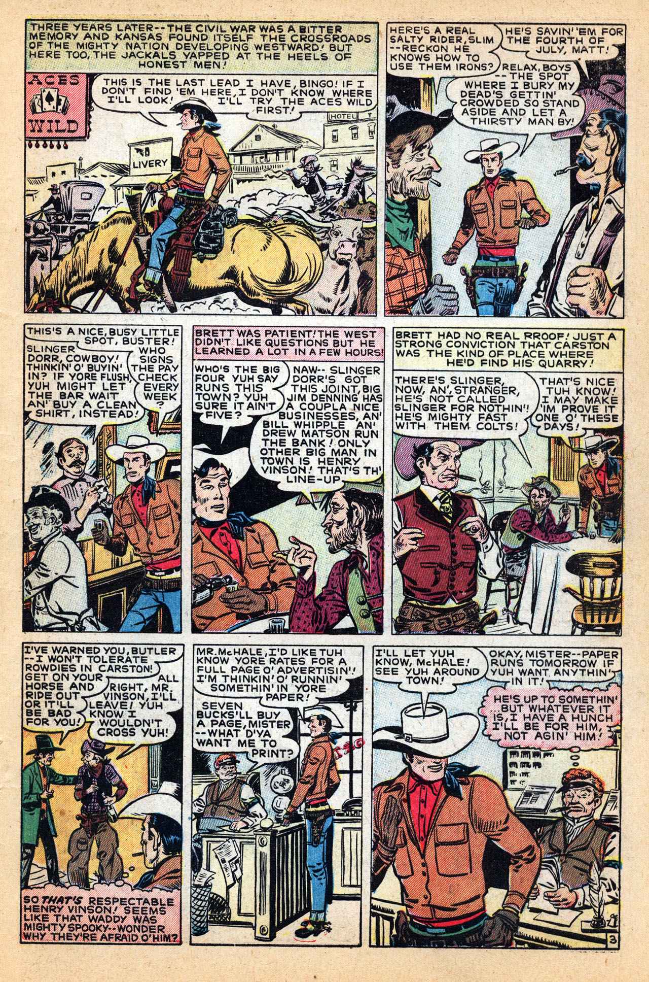 Read online Western Outlaws and Sheriffs comic -  Issue #60 - 5