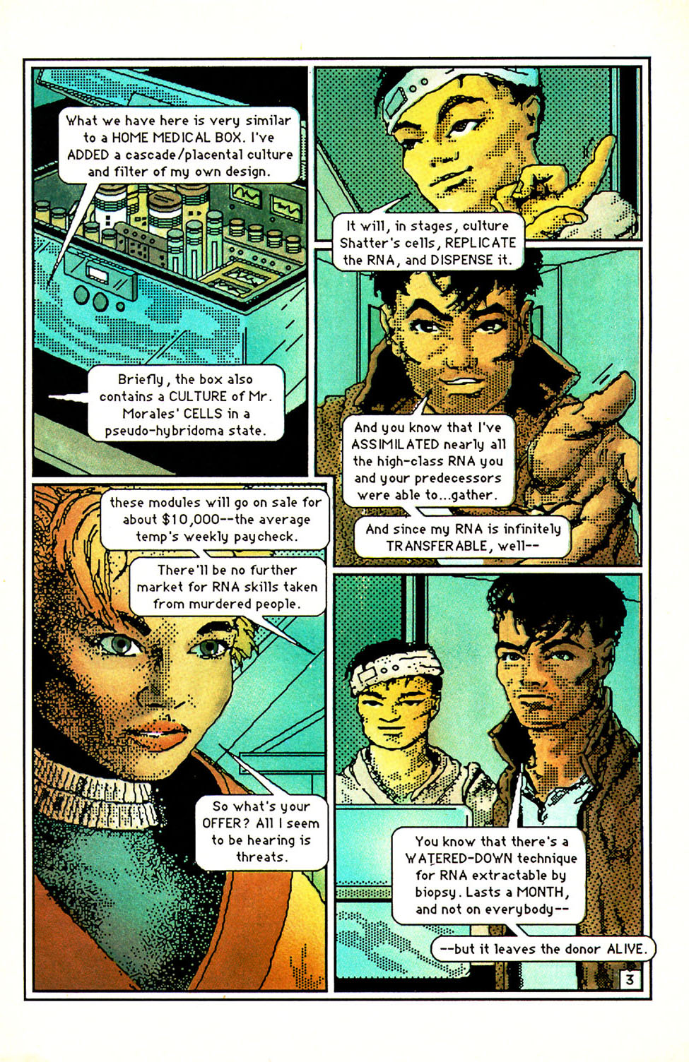 Read online Shatter comic -  Issue #10 - 5