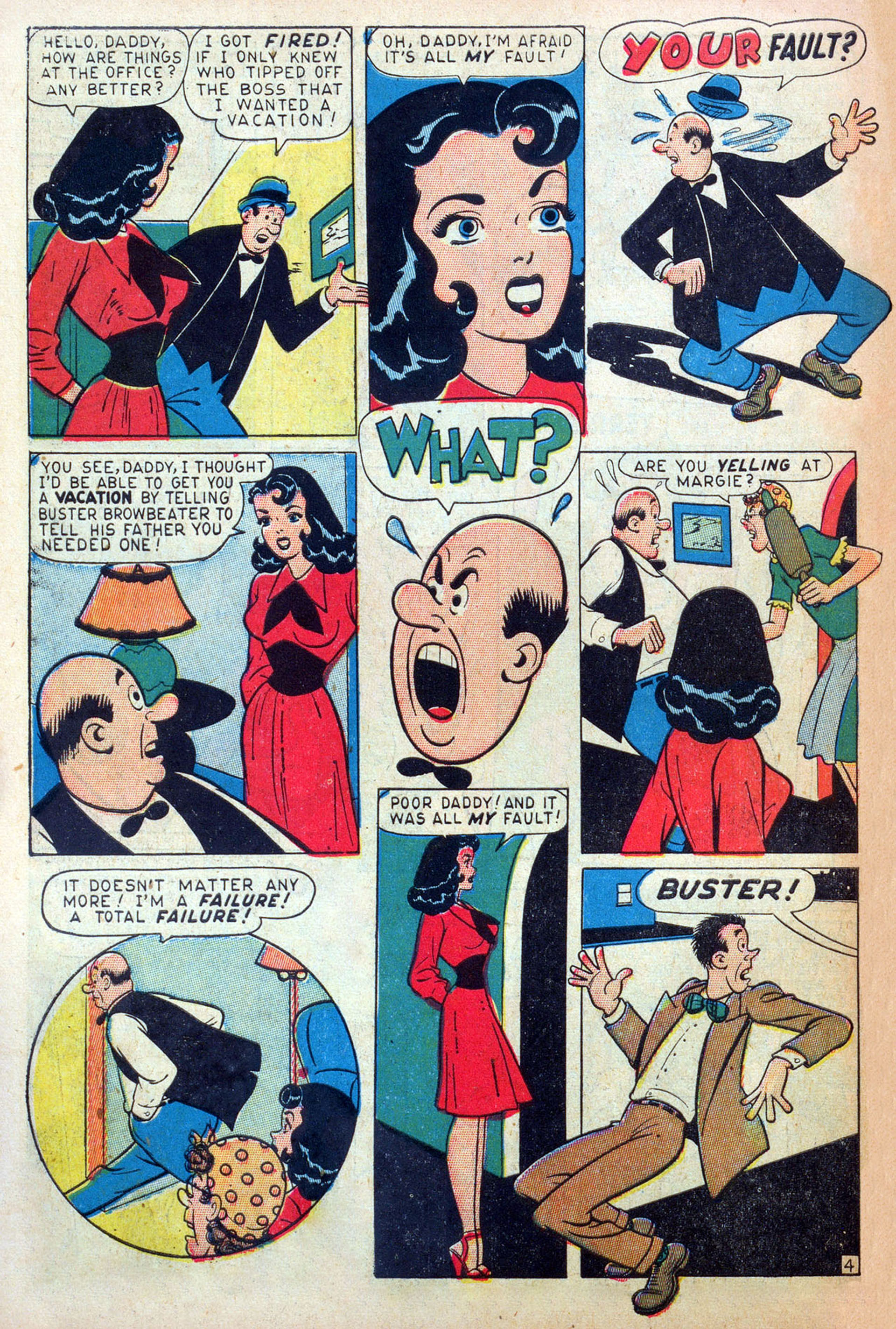 Read online Margie Comics comic -  Issue #41 - 46