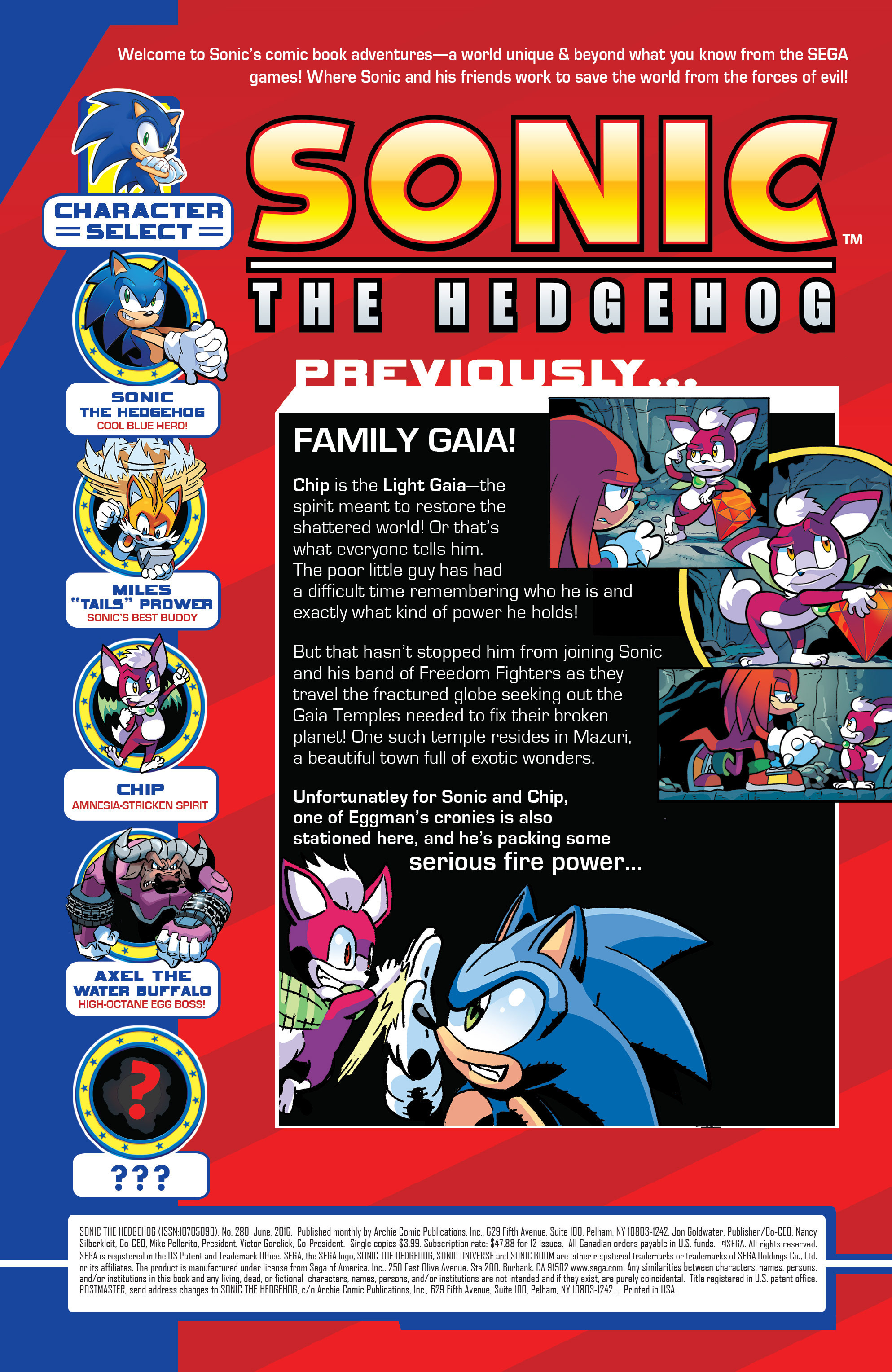 Read online Sonic The Hedgehog comic -  Issue #280 - 2