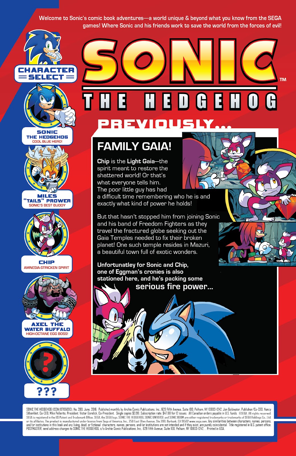 Sonic The Hedgehog (1993) issue 280 - Page 2
