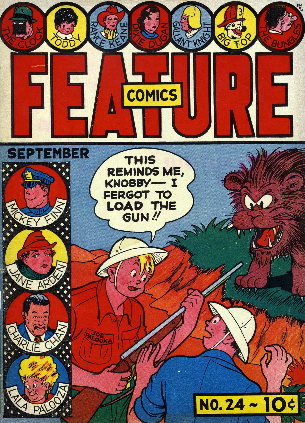 Read online Feature Comics comic -  Issue #24 - 1