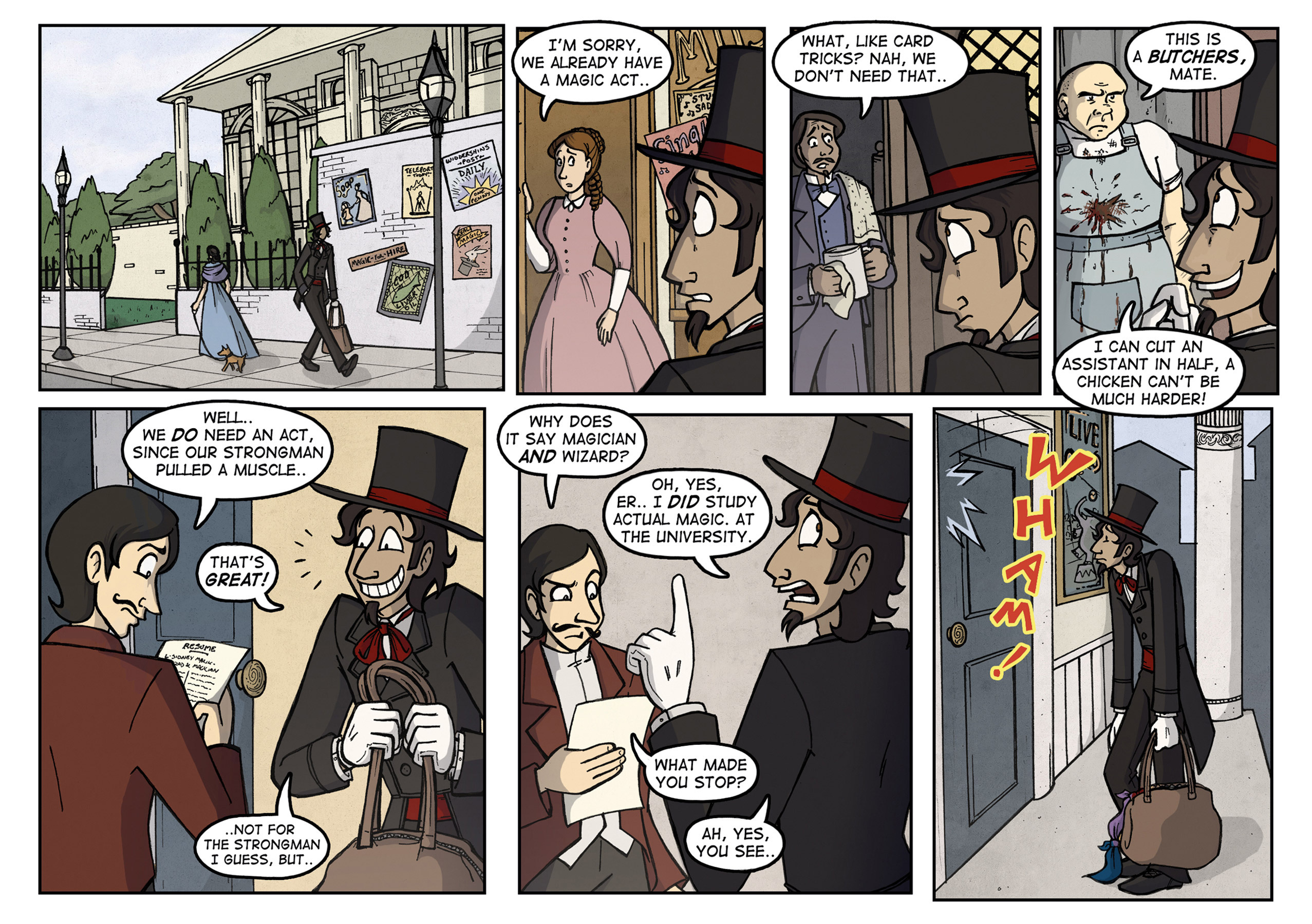 Read online Widdershins comic -  Issue #1 - 7