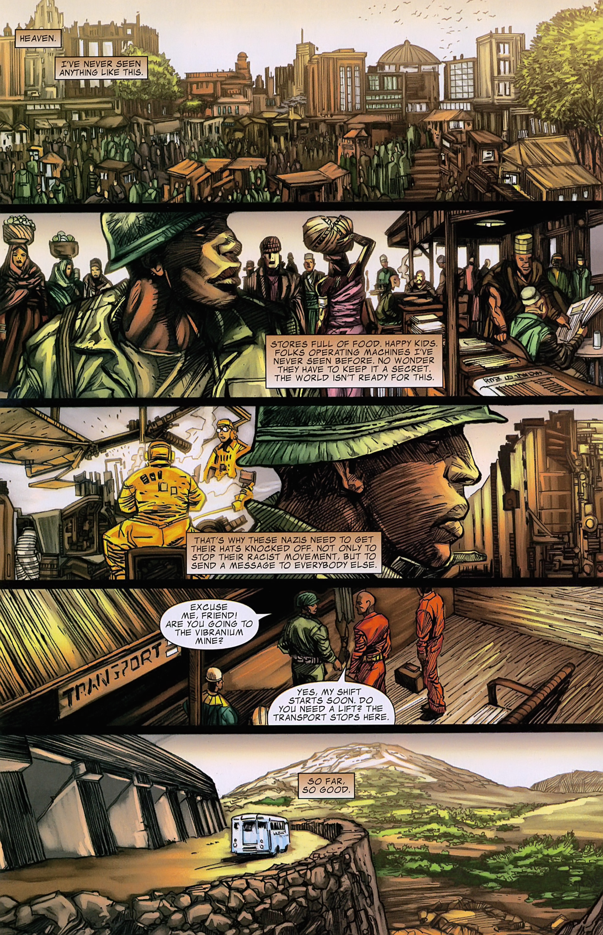 Read online Black Panther/Captain America: Flags Of Our Fathers comic -  Issue #3 - 10