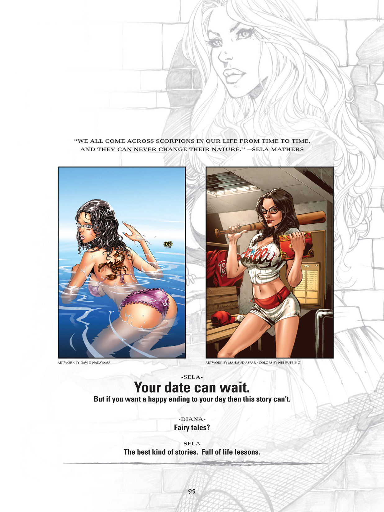 Read online Grimm Fairy Tales: Art Book comic -  Issue # TPB - 95