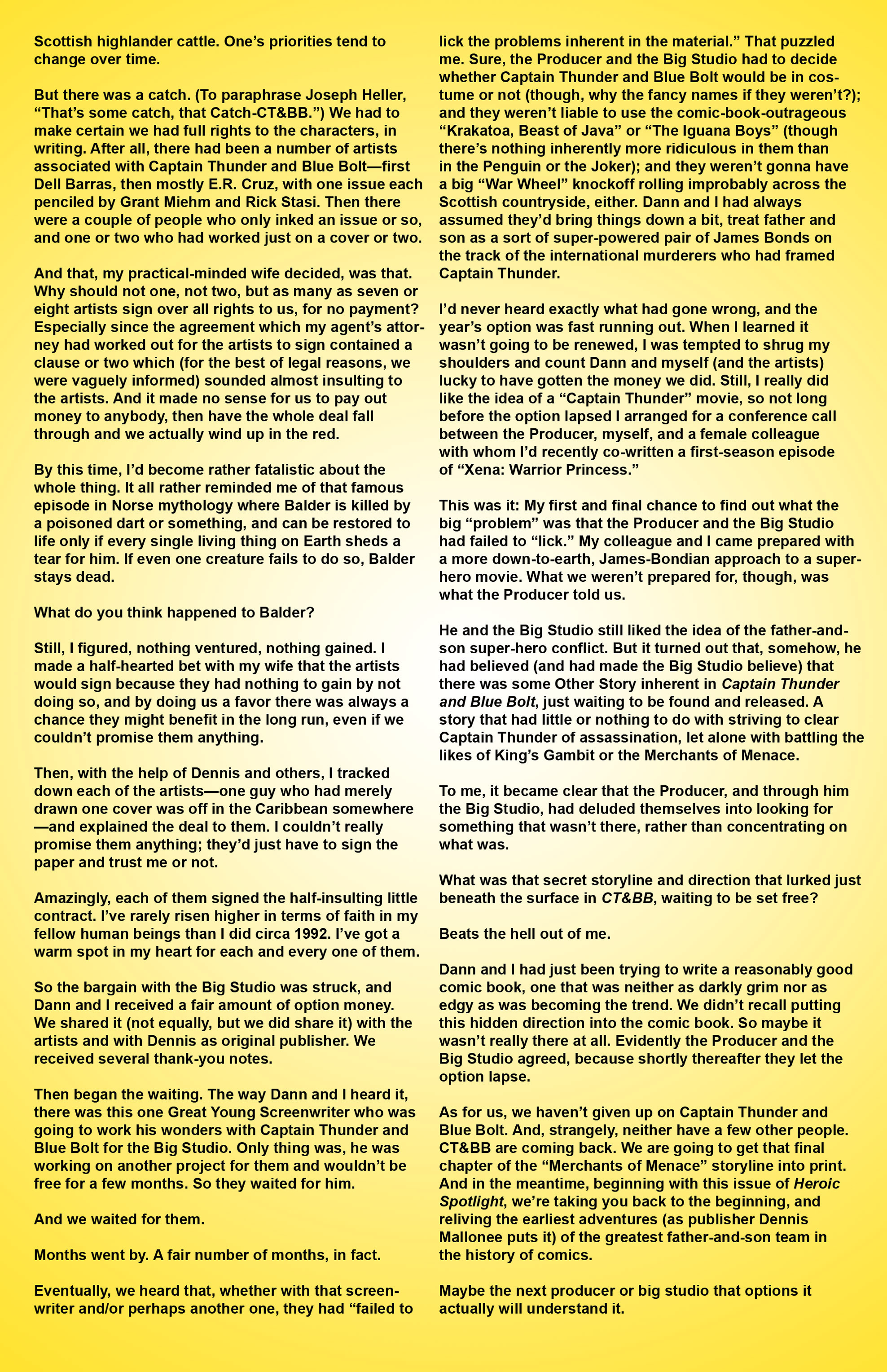 Read online Heroic Spotlight comic -  Issue #10 - 29