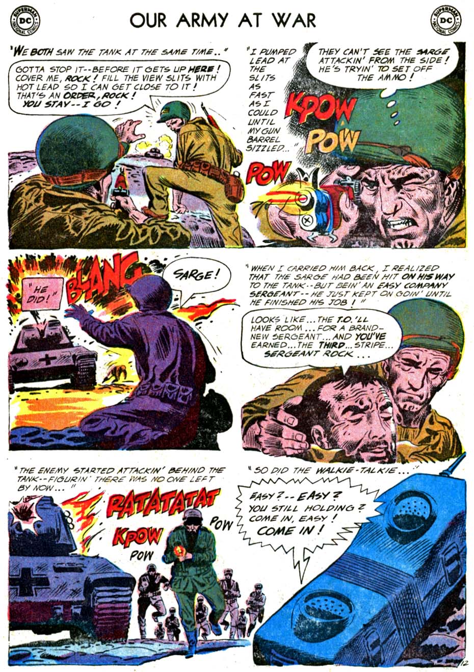 Read online Our Army at War (1952) comic -  Issue #90 - 16