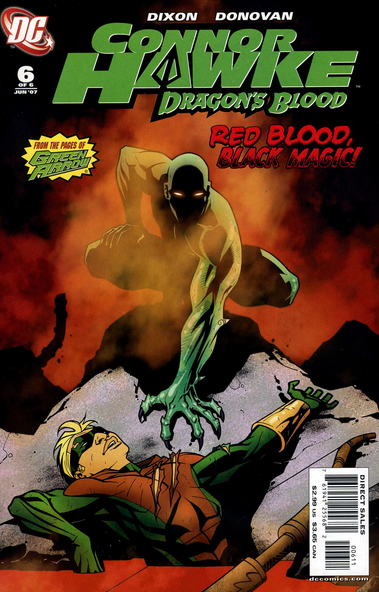 Read online Connor Hawke:  Dragon's Blood comic -  Issue #6 - 1