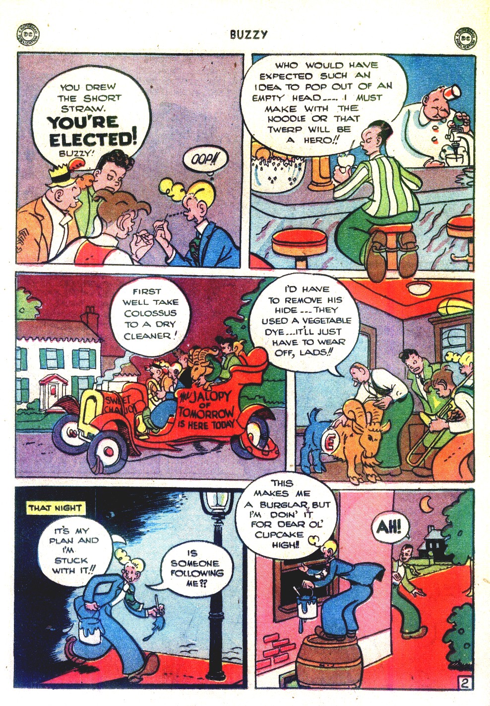 Read online Buzzy comic -  Issue #8 - 18