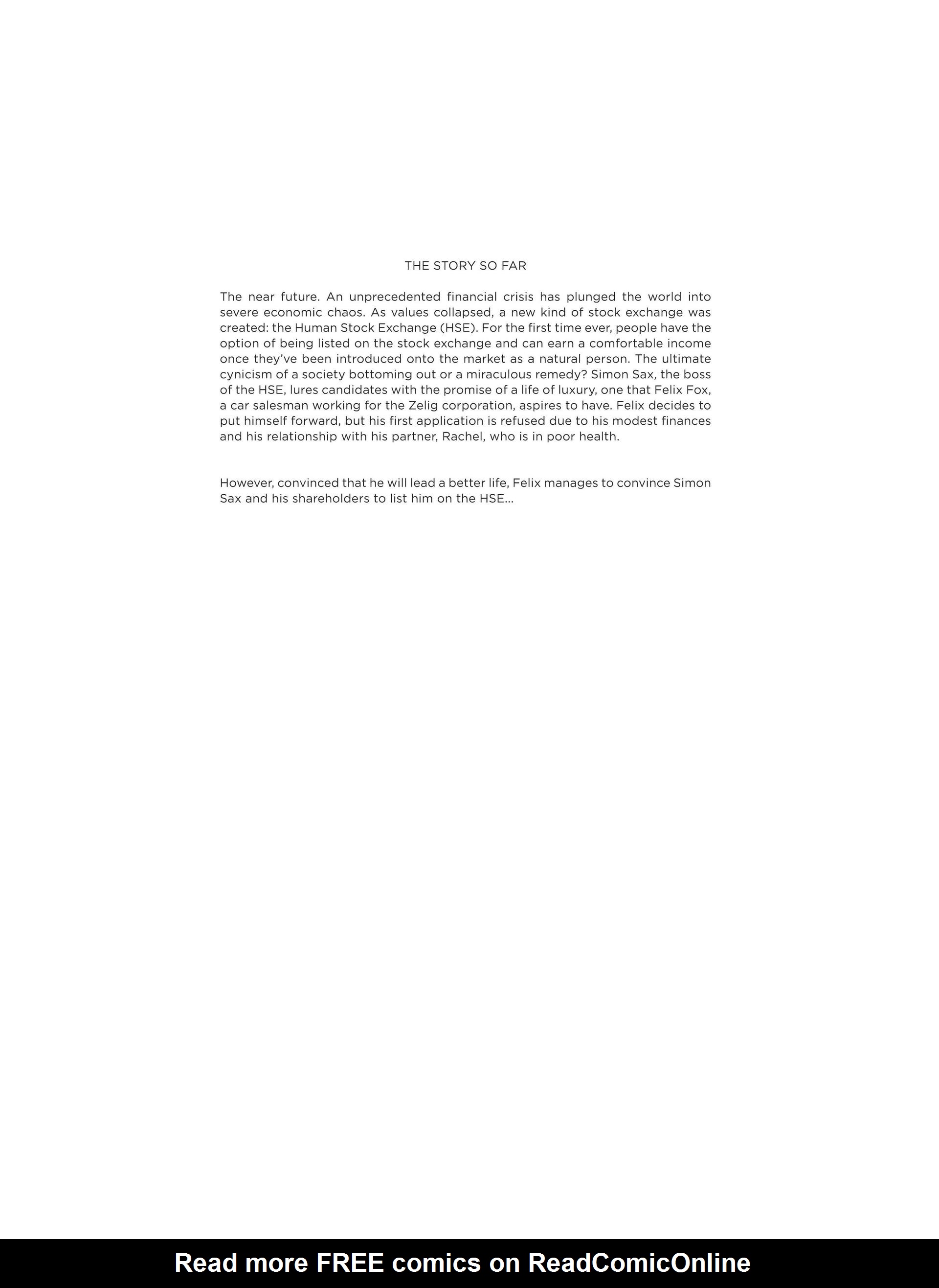 Read online Human Stock Exchange comic -  Issue #2 - 4