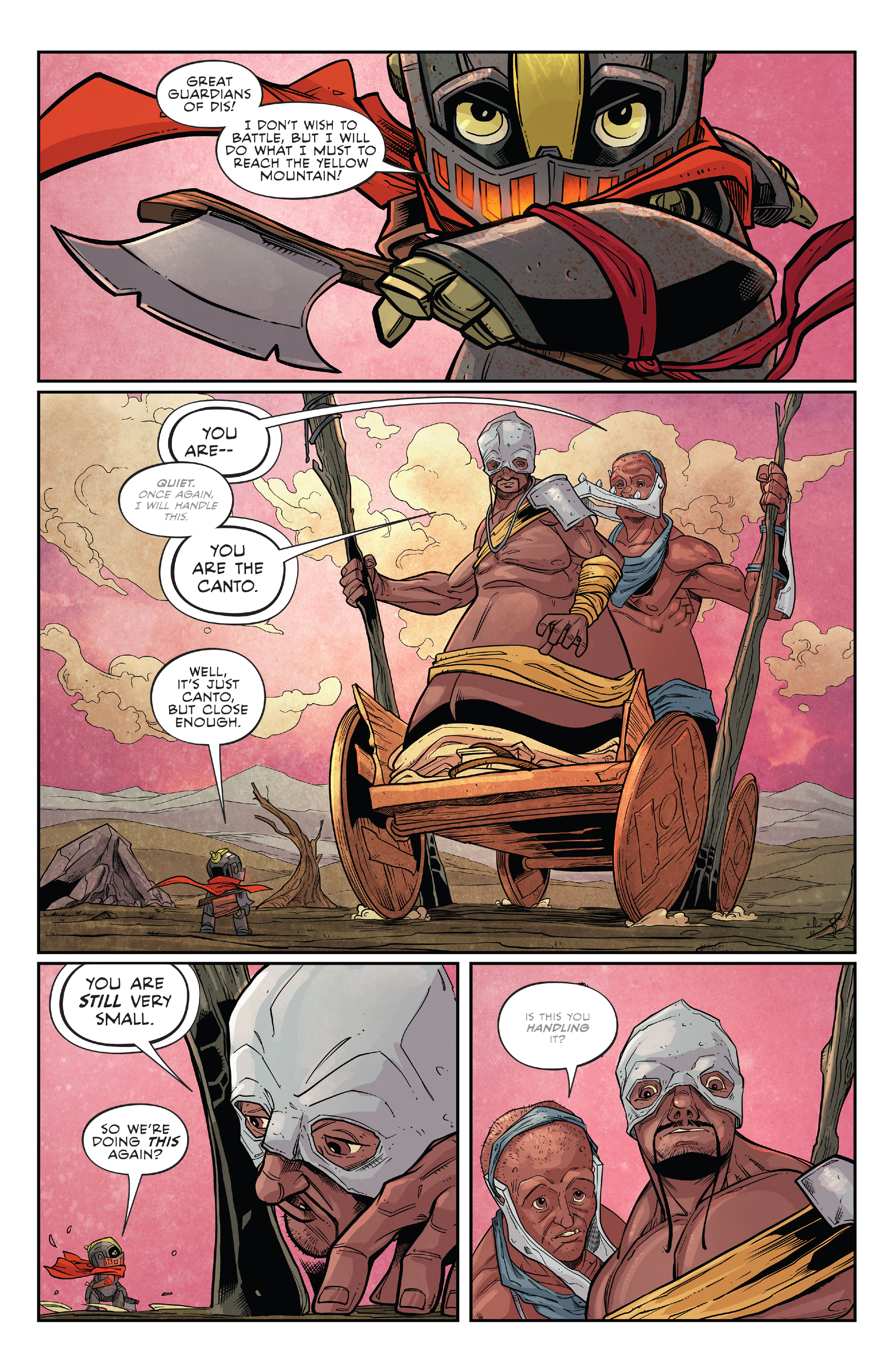 Read online Canto II: The Hollow Men comic -  Issue #4 - 11