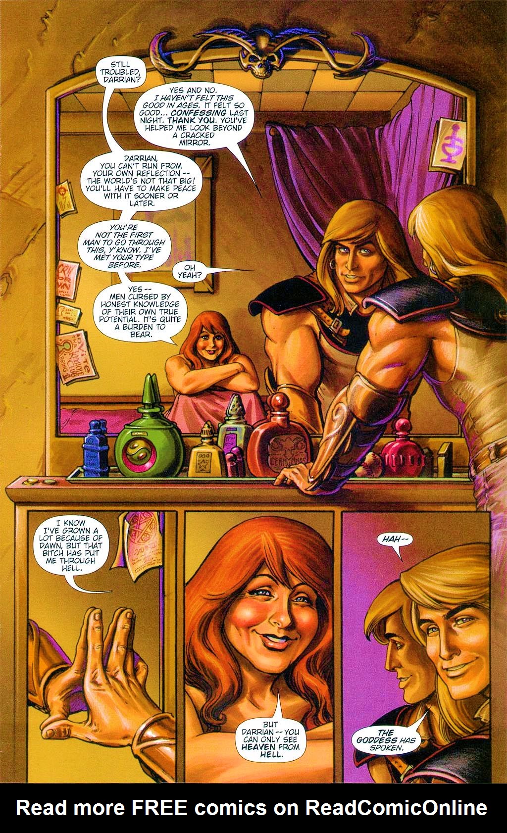 Read online Dawn: Three Tiers comic -  Issue #6 - 15