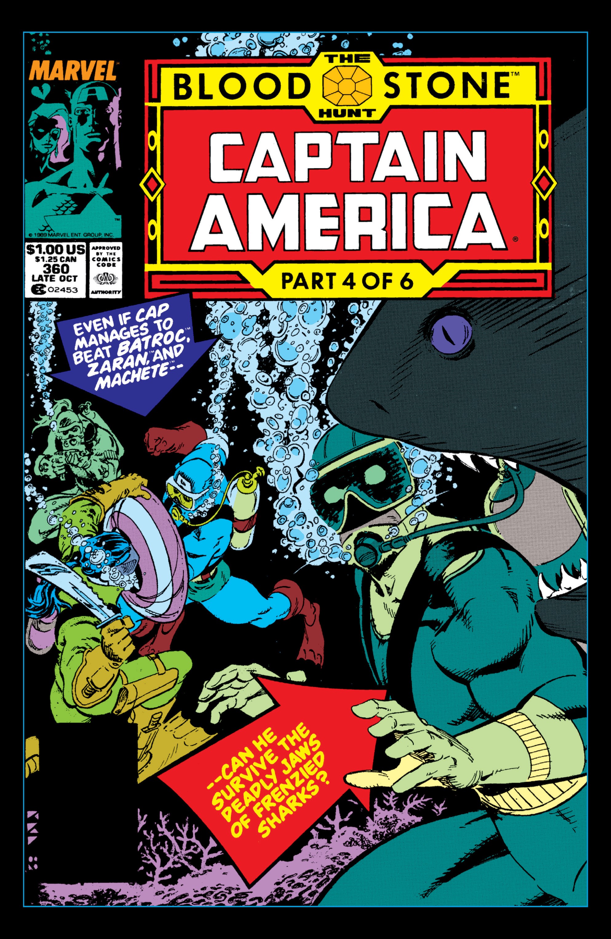 Read online Captain America Epic Collection comic -  Issue # TPB The Bloodstone Hunt (Part 3) - 11
