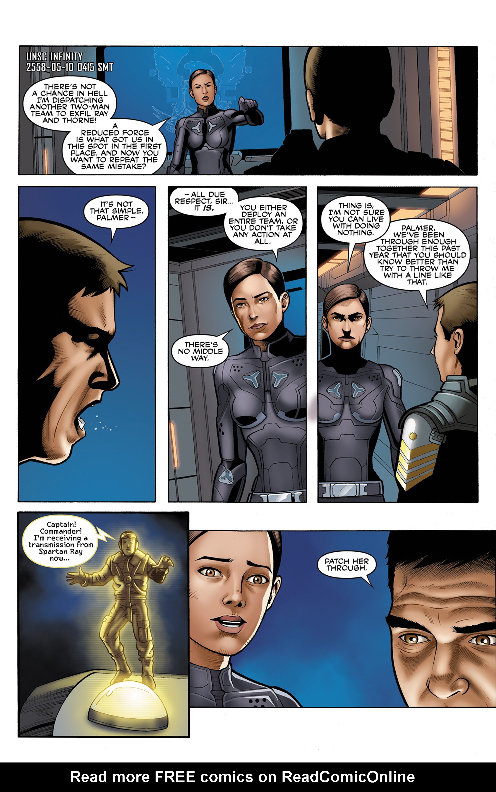 Read online Halo: Escalation comic -  Issue #11 - 20