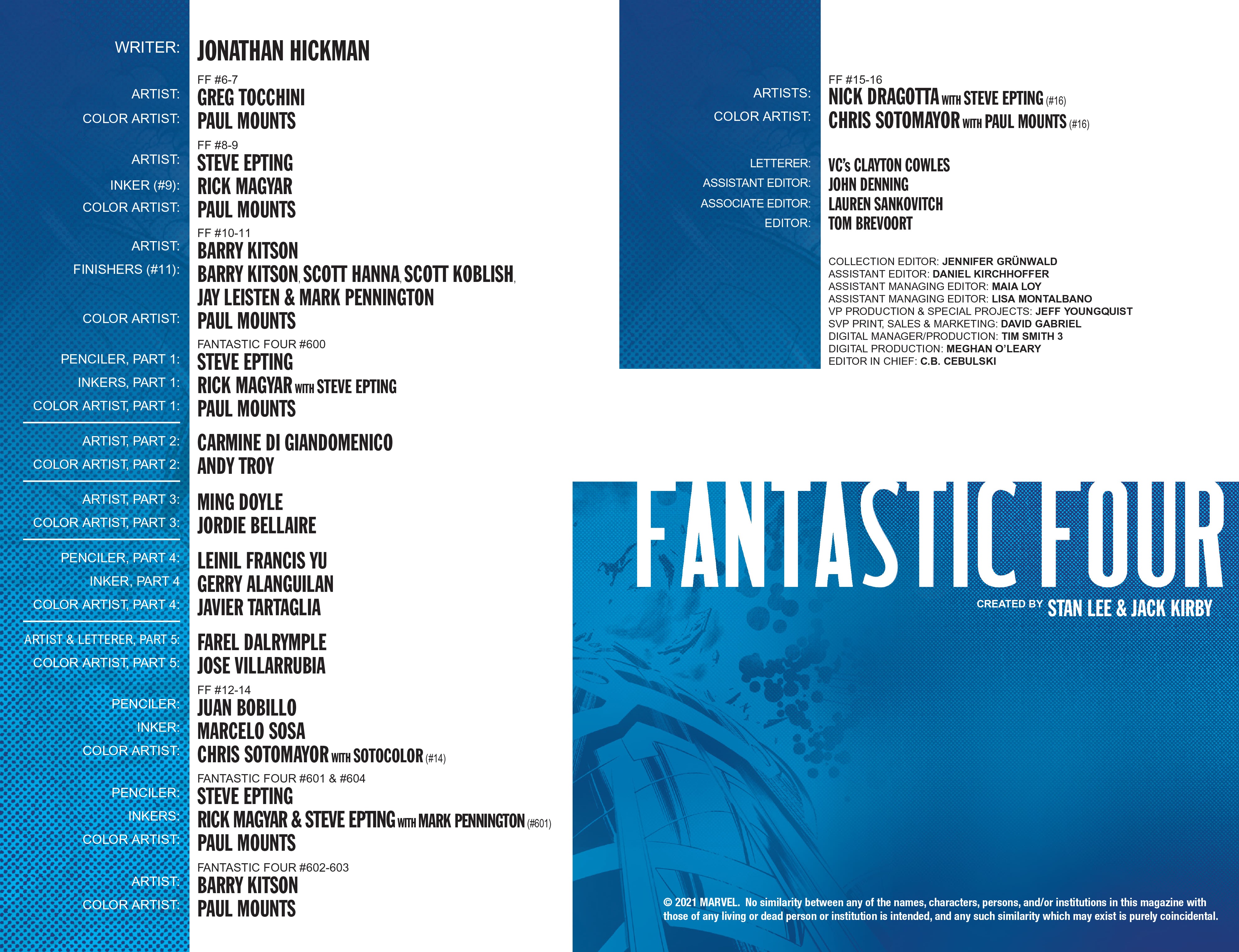 Read online Fantastic Four by Jonathan Hickman: The Complete Collection comic -  Issue # TPB 3 (Part 1) - 3