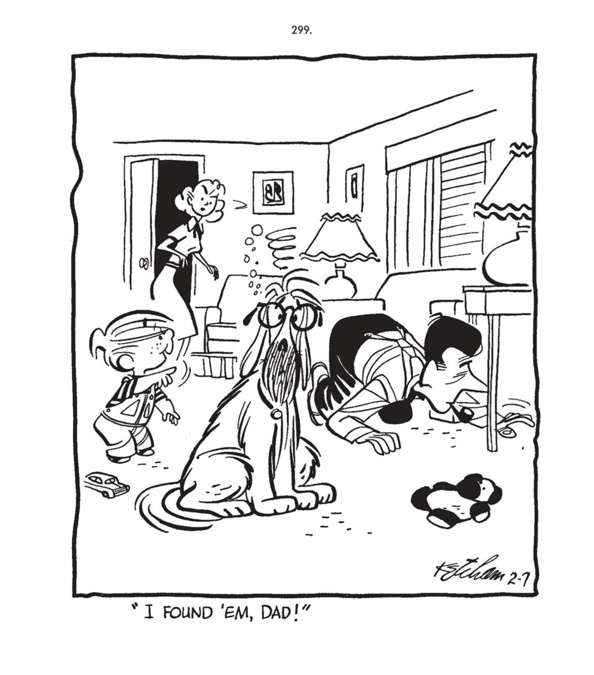 Read online Hank Ketcham's Complete Dennis the Menace comic -  Issue # TPB 1 (Part 4) - 25