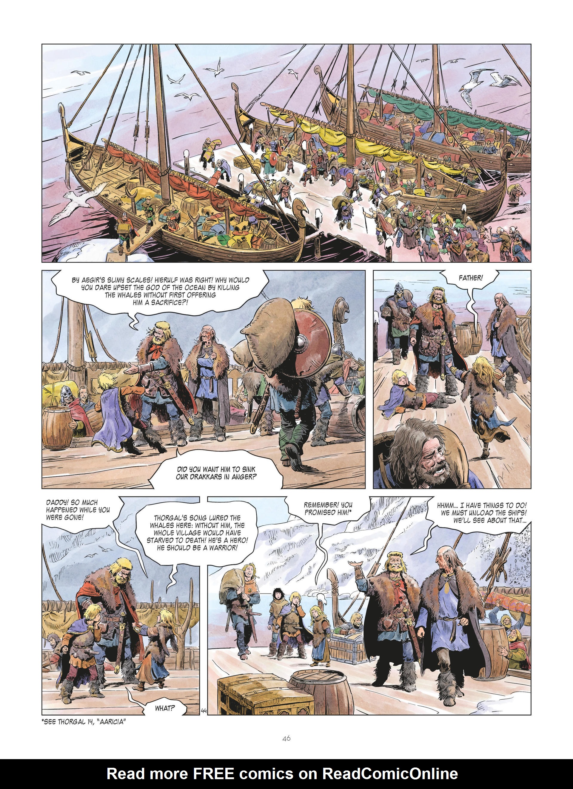 Read online The World of Thorgal: The Young Years comic -  Issue #2 - 46