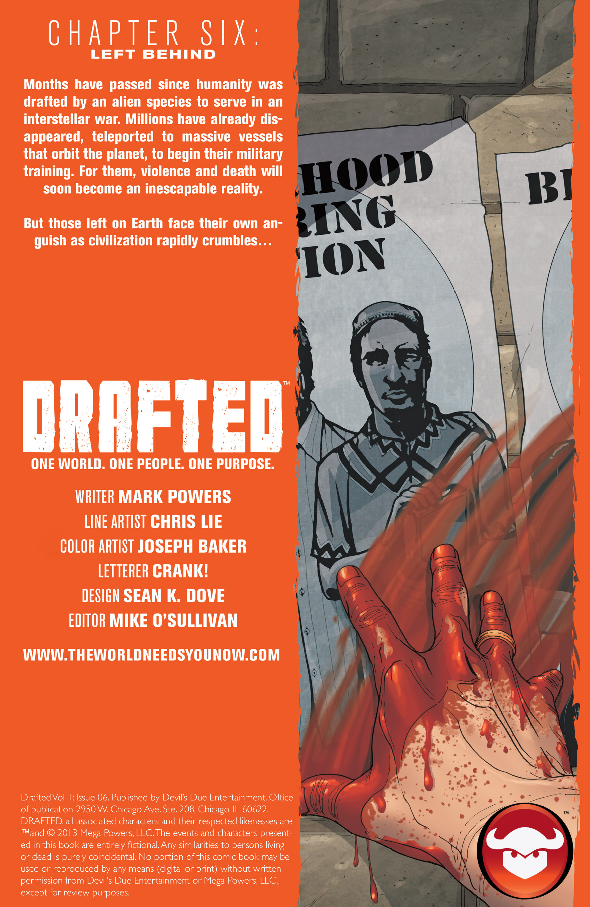 Read online Drafted comic -  Issue #6 - 2