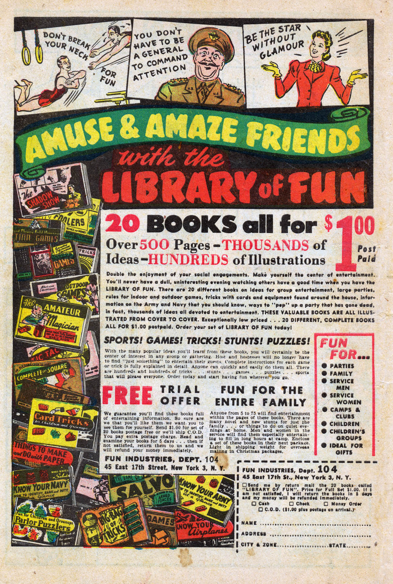 Read online Comedy Comics (1942) comic -  Issue #27 - 34