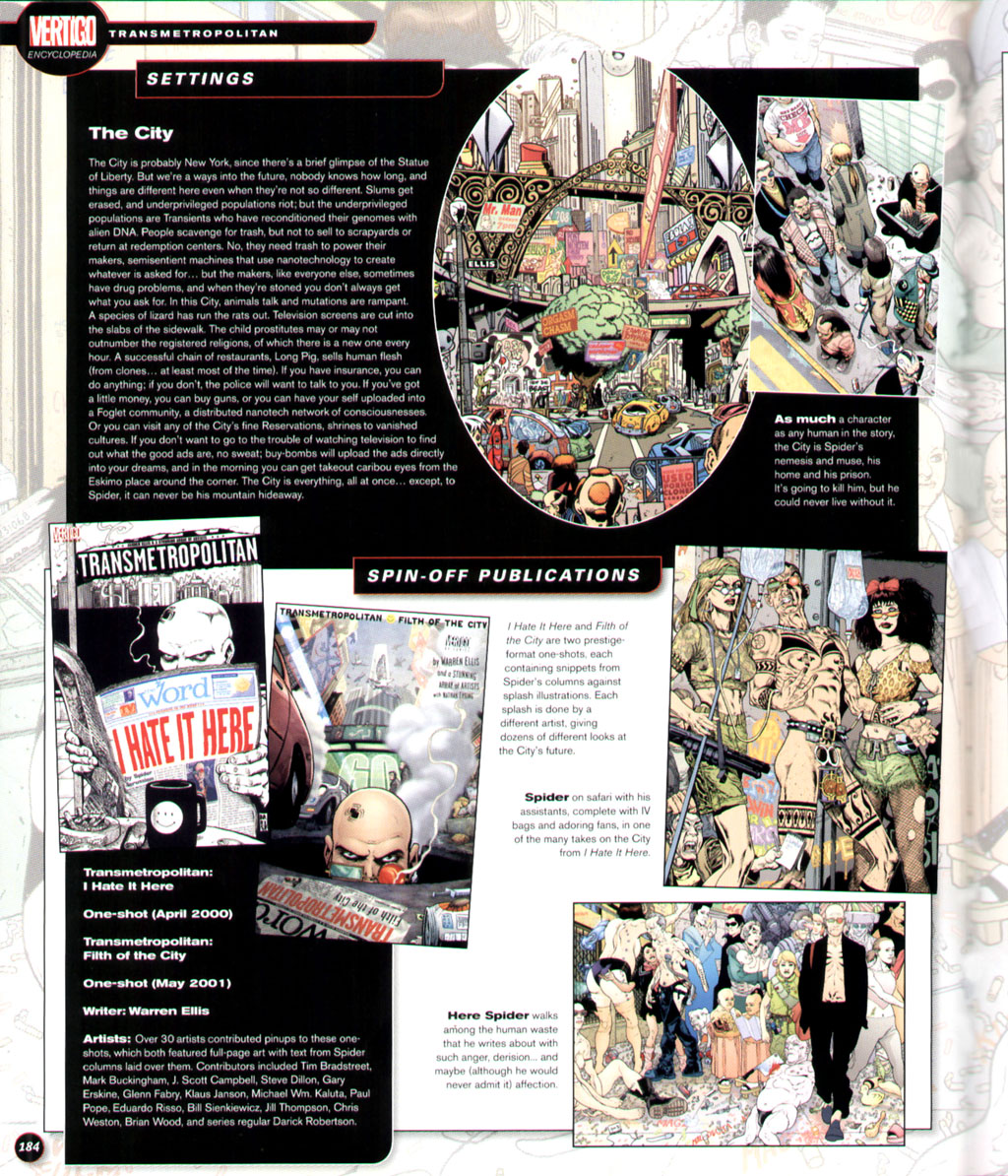 Read online The Vertigo Encyclopedia comic -  Issue # TPB (Part 2) - 85