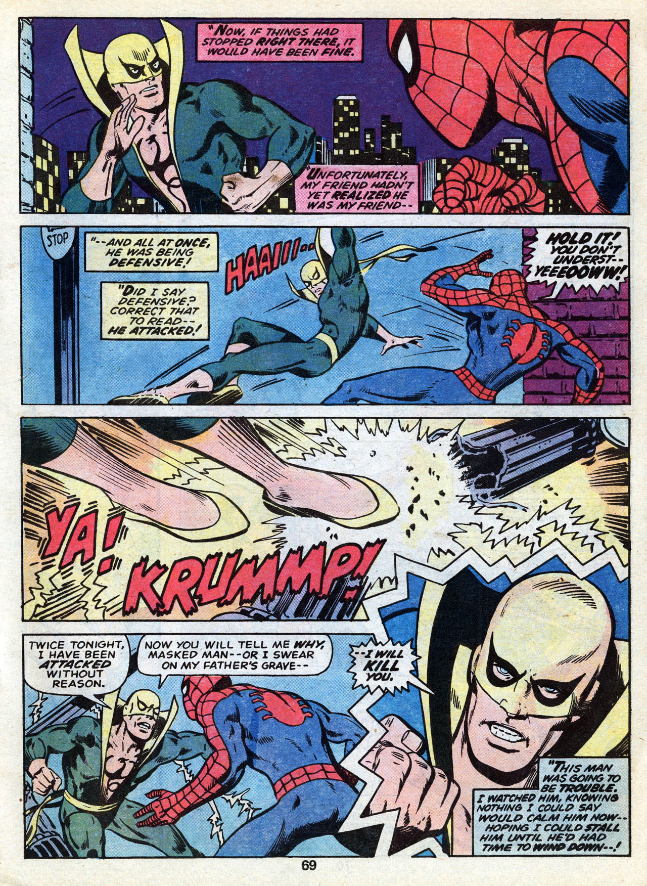 Read online Marvel Treasury Edition comic -  Issue #18 - 71